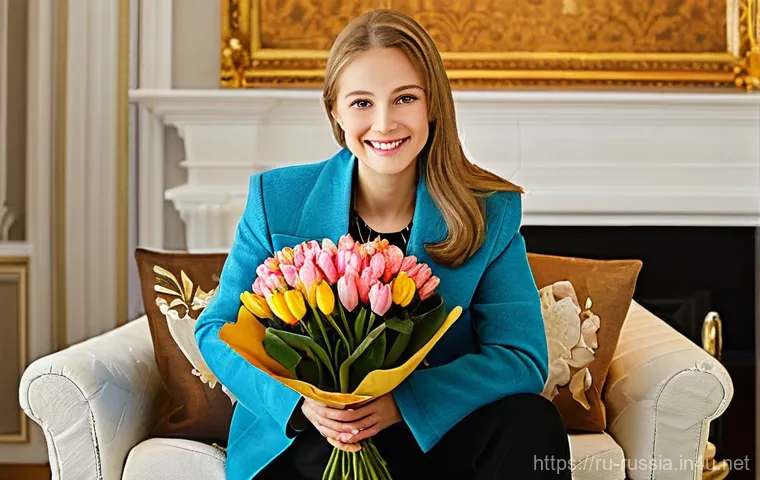 러시아에서 주의할 관습 - **Prompt:** "A welcoming scene inside a cozy, traditional Russian apartment, radiating warmth and ho...