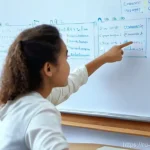 러시아 어학연수 프로그램 - **Prompt:** A young female student, appearing around 20-25 years old, with a warm smile, is actively...