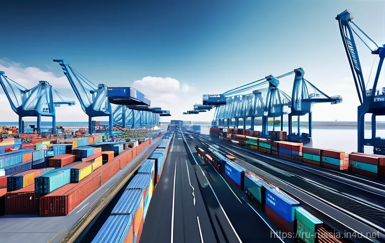 러시아 항구와 해운업 - **Prompt:** "An awe-inspiring, cinematic shot of a powerful, modern Russian nuclear icebreaker (like... 러시아 항구와 해운업 - **Prompt:** "An awe-inspiring, cinematic shot of a powerful, modern Russian nuclear icebreaker (like...